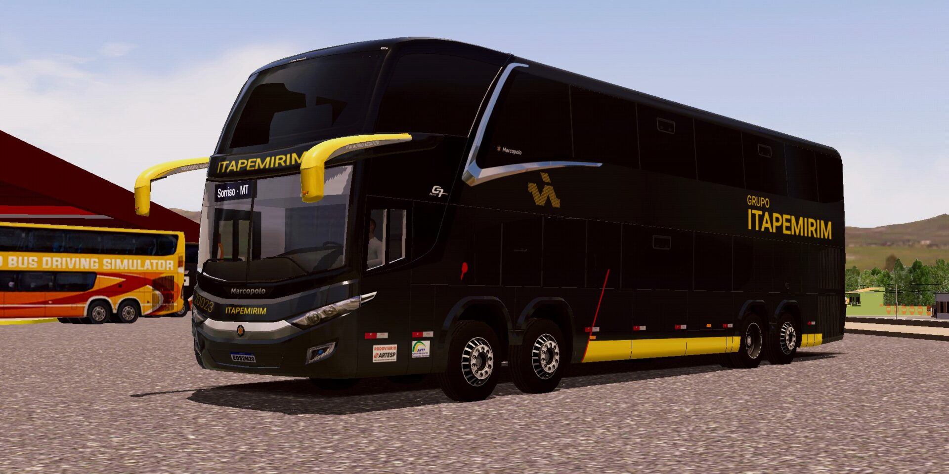 skin bus new pallapa